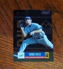 Shawn Green 2005 DONRUSS BASEBALL MLB CAREER STAT LINE CARD #225 Dodgers 061/282
