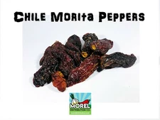 DRIED CHIPOTLE MORITA CHILI PEPPERS   WEIGHTS: 4 OZ, 8 OZ, & 1 LB!
