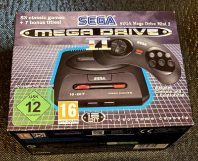 SEGA MEGA DRIVE MINI 2 - Spielekonsole - unbenutzt