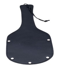 Cowhide Leather Paddle 16" Steel Studs, Handcrafted Slapper, Ergonomic Grip