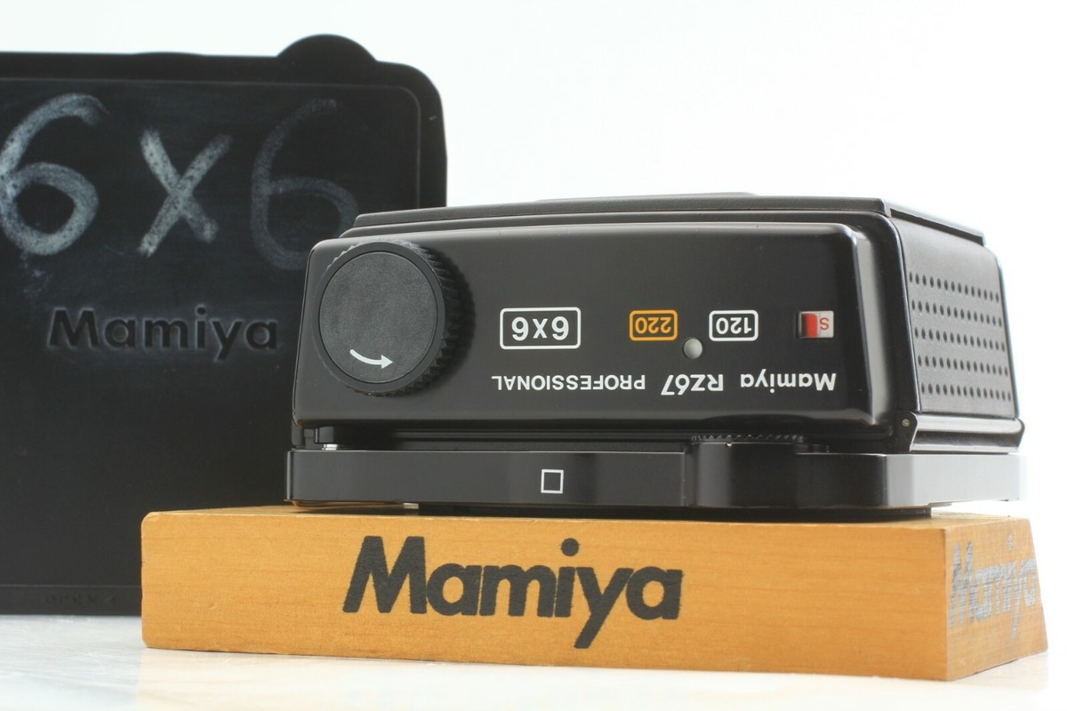Exc+++++] Mamiya RZ67 Pro 120 220 6x6 Roll Film Back Holder