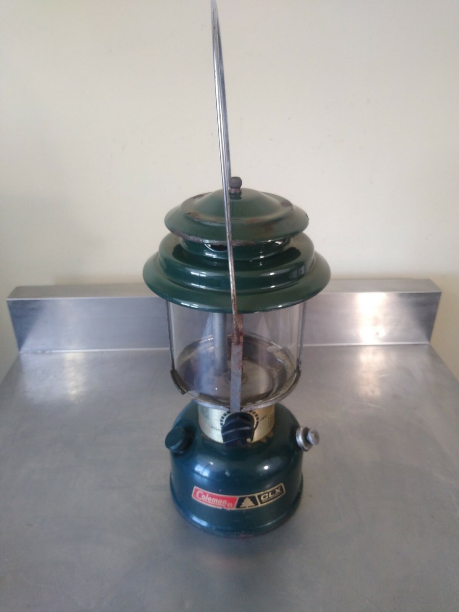 コールマン　CLX ランタン Vintage 3 1984 Coleman CLX Adjustable Lantern dual mantle
