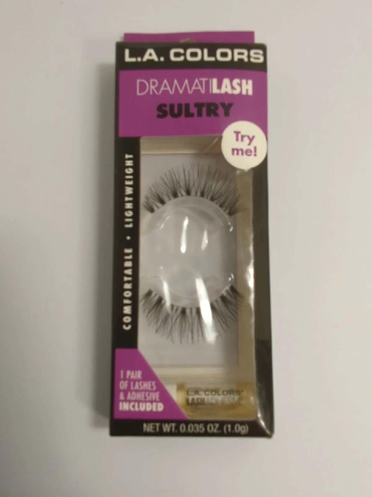 L.A. Colors Dramatilash Eyelashes Dramatilash Eye Lashes- Sultry product package