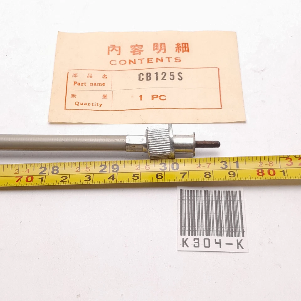 Cable tacómetro Honda CB125S Mayfit CG110 CG125 JX110 JX125 XL125 NUEVO DE STOCK Foto 4 de 4