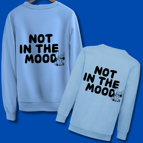 Not in the Mood - Sweatshirt Jumper - Picture 2 of 11