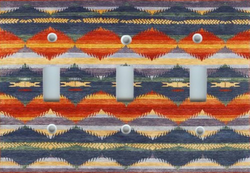LATIN AZTEC SOUTHWEST MOTIF BLANKET image on LIGHT SWITCH WALLPLATE OUTLET - Bild 4 von 26