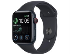 Apple Watch SE 2nd Gen A2723 44mm GPS Midnight Aluminum Case 