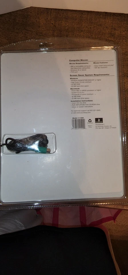 Golf Gift Set Golf Ball Mouse Golf Screen Saver Mouse Mat - Image 2 of 3