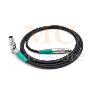 Preston FIZ MDR Bartech Digital Motor Cable 1B 7 Pin Male to Right Angle 7 Pin