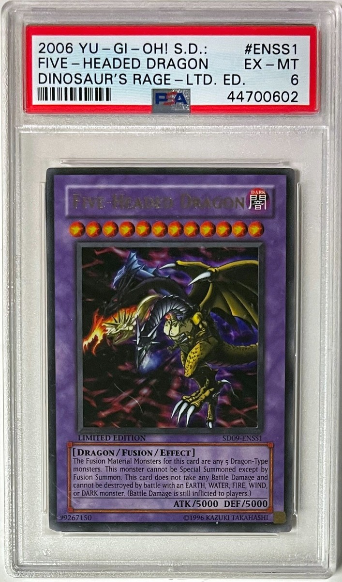 Five-Headed Dragon SD09-ENSS1 Structure Deck: Dinosaur's Rage