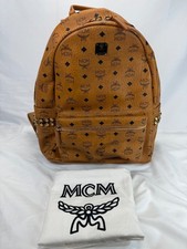 MCM Stark Side Studs Backpack in Visetos Medi...