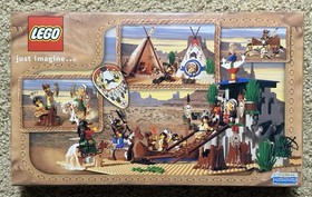 Lego Western 6763 Rapid River Village Original MISB!!
