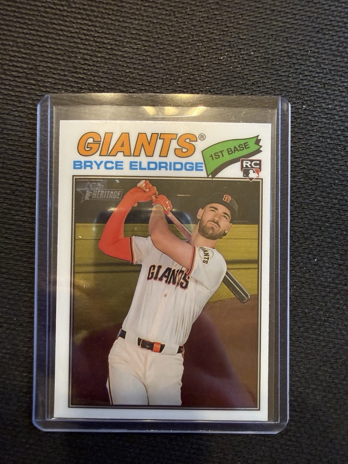 2026 Topps Heritage Bryce Eldridge Chrome Rookie RC SF Giants #310