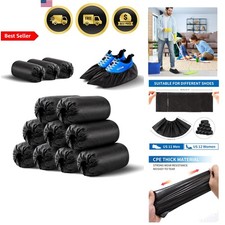 Shoe Covers Disposable Non Slip For Indoors 100Pack50 Pairs Waterproof Shoes ...