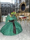 Vintage Mattel Barbie Swinging Easy' 1963 #955 Dress Green