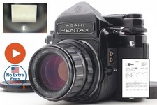 Finder CLA'd Meter Work N MINT Pentax 6x7 TTL Mirror Up SMC T 105mm From JAPAN