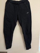 OG Nike Men's Black Tech Fleece Pants Size M Tapered Leg