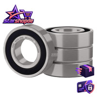XiKe 4Er-Pack 6002-2RS Kugellager 15X32X9Mm - 100Cr6-Stahl 4 StüCk