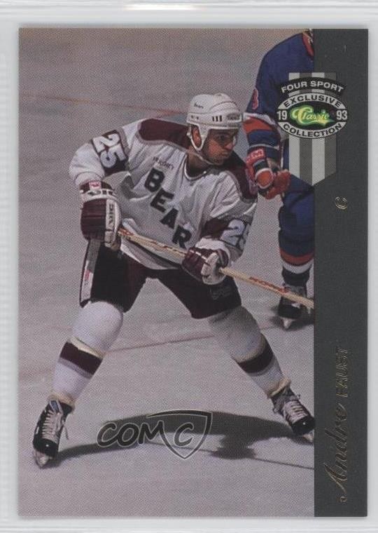 1993 Classic Four Sport Collection McDonald's Andre Faust #14 1s7