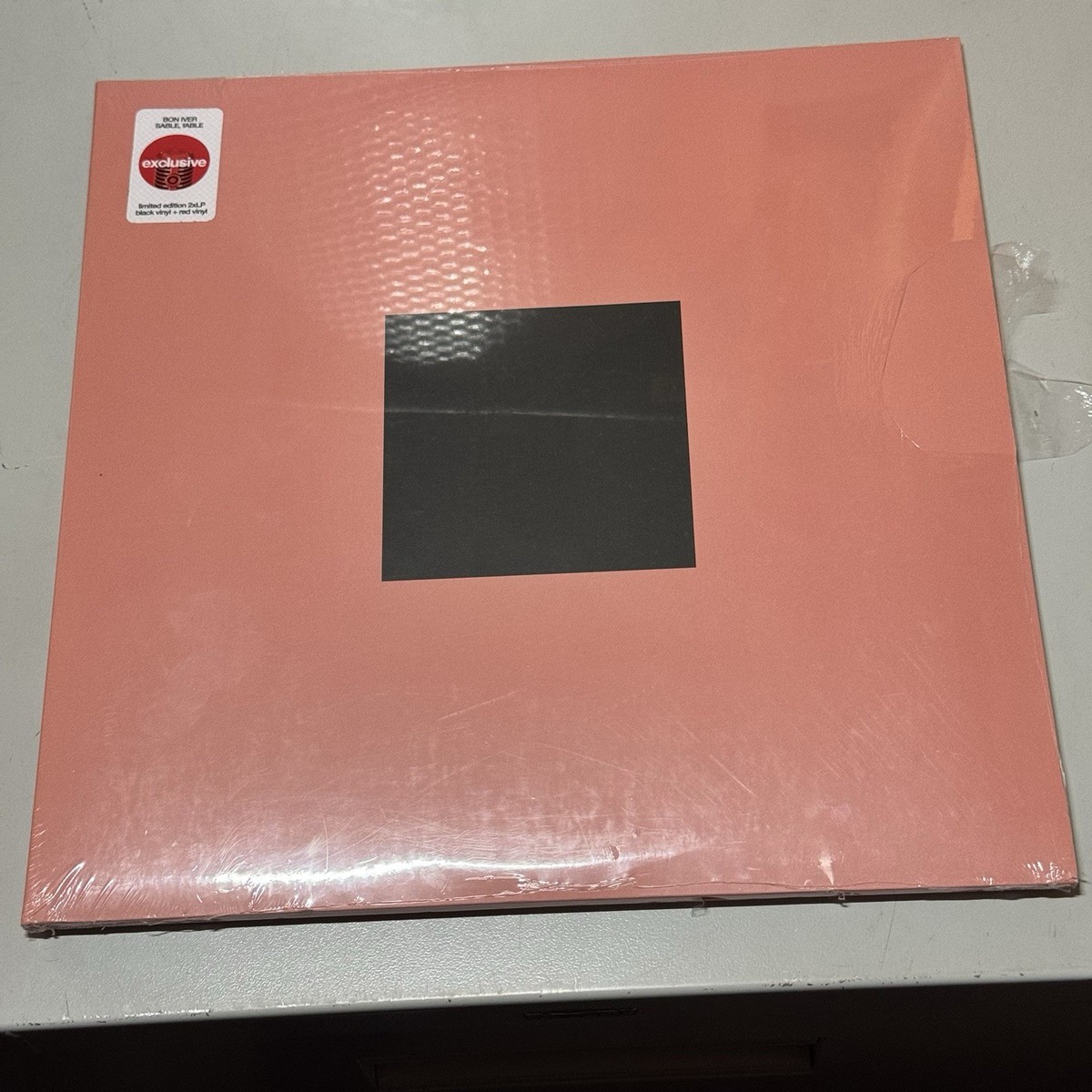 LP BON IVER SABLE, fABLE (Exclusive LIMITED EDITION Black Red VINYL)  NEW