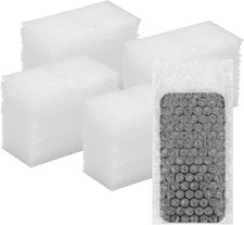 200Pack Bubble Out Bags 4"X 8" Clear Bubble Pouch Bags, Bubble Cushioned Pouches