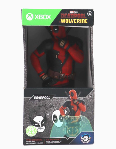 Mando y soporte para teléfono Cable Guys Marvel Deadpool Xbox