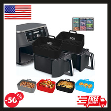 10QT Air Fryer 8.46 5.9 inch  10 QT  , DZ401 - Grey Black