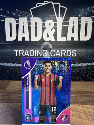 Topps Premier League 2026 Tyler Adams Bournemouth 43 Blue Parallel 086/150