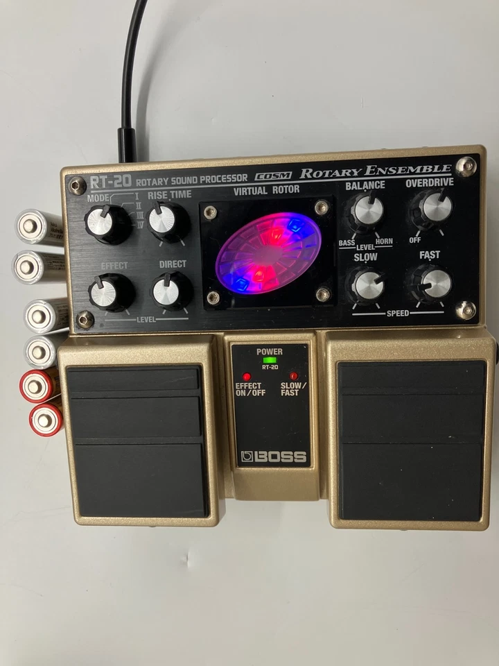 Boss RT-20 Rotary Sound Processor 2013 w/Adapter Working A2D7409 - Image 2 of 4