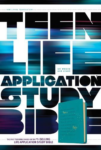 Учебная библия Tyndale Teen Life Application Study Bible NLT (в кожаном переплете) (ИМПОРТ ИЗ Великобритании)