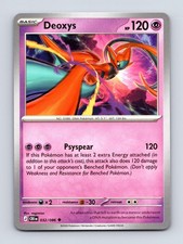 Deoxys 032/086 Uncommon Chaos Rising ME04 Pokemon NM