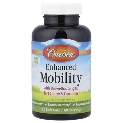 Enhanced Mobility  With Boswellia, Ginger, Tart Cherry & Curcumin, 120 Soft Gels