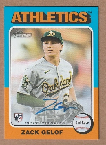 2024 Topps Heritage ZACK GELOF Rookie Auto