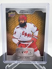 2023-24 Upper Deck Engrained Oak Brent Burns /349 #41 Carolina Hurricanes