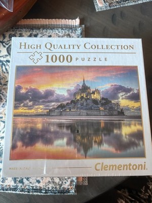 1000 Piece  Castle  Puzzle Clementoni Reflection With Water - New