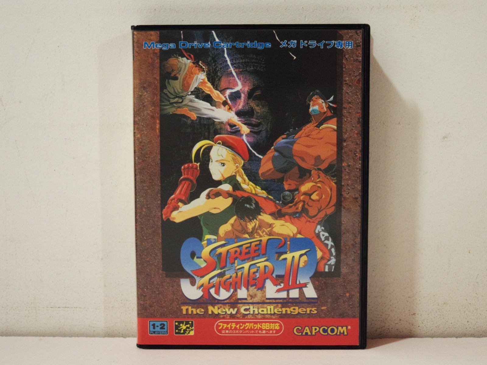 Super Street Fighter II the New Challengers SEGA Megadrive MD NTSC Japan