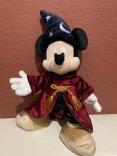 Disney Store Fantasia Sorcerer Mickey 85th Anniversary Poseable Plush Toy