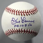 Don Larsen Signed Major League Baseball Autograph PG 10-8-56 Inscription