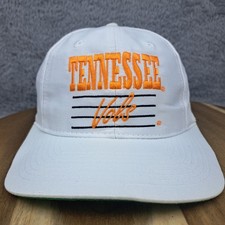 Vintage Tennessee Volunteers Hat Cap Snap Back White Orange UT Vols Knoxville Tn