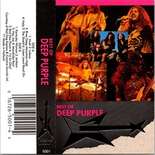 Best of Deep Purple Classic Rock Music Audio Cassette Tape 