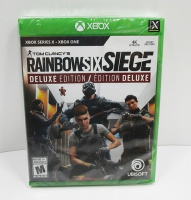 TOM'S CLANCY RAINBOWSIX SIEGE Deluxe Edition Xbox One Game - NEW Damaged Wrap