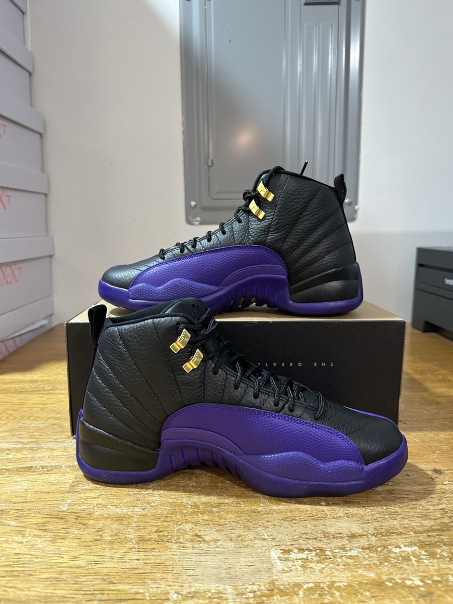 Men's Size 10-Nike Air Jordan 12 Retro Field Purple 2023 CT8013-057