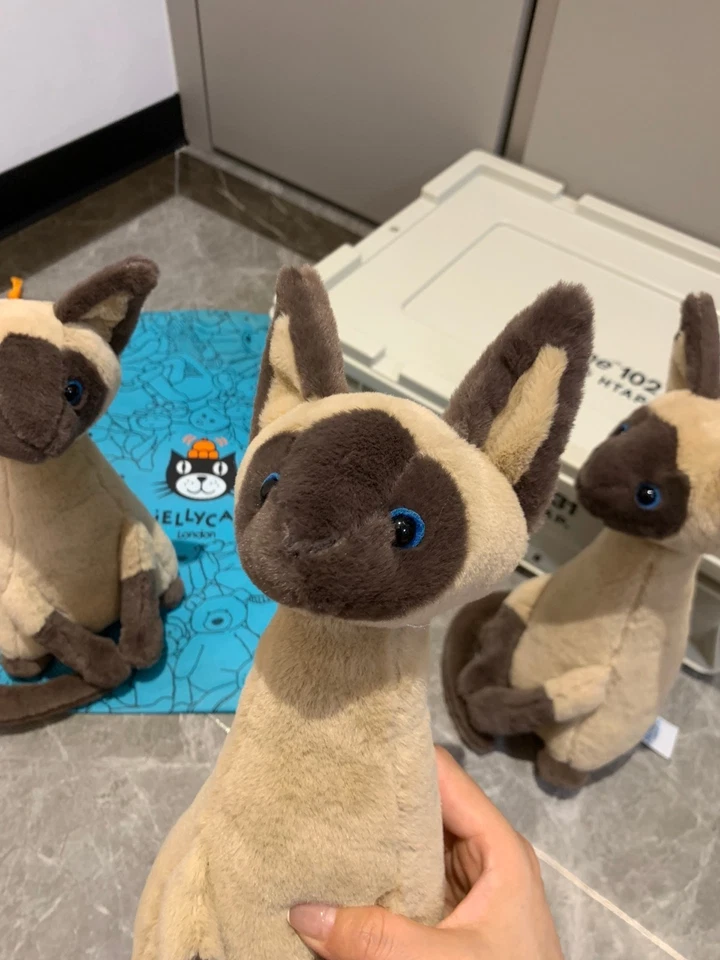 Jellycat IRIS SIAMESE CAT Soft Plush Toy NWT - Image 4 of 4