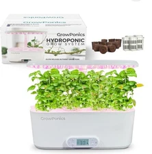Hydroponics Growing System 11 Pods Indoor Herb Garden with Grow Light Adjustable