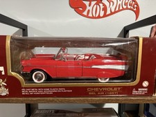 Road Legends 1:18 Chevrolet Bel Air 1957 Red Diecast Car Collection