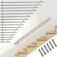 TreppengeläNder Edelstahl V2A Wandhandlauf 90CM GeläNder BrüStung Handlauf