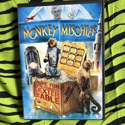 Monkey Mischief DVD Go Bananas With Dexter & Able + Interactive Games 2009