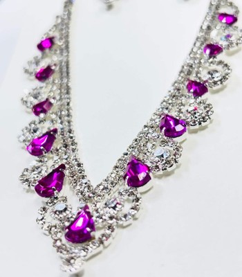 N5024 | Regal Crystal Collar Necklace | JR3140
