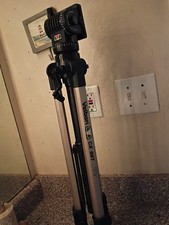 Professional Heavy Duty DV Video Camera Tripod with Fluid Pan Head Kit 72 Inch