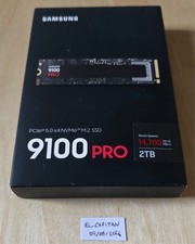 Samsung 9100 Pro 2TB M.2 NVMe PCIe 5.0 x4 MZ-VAP2T0B/AM 14700MB/s New Sealed